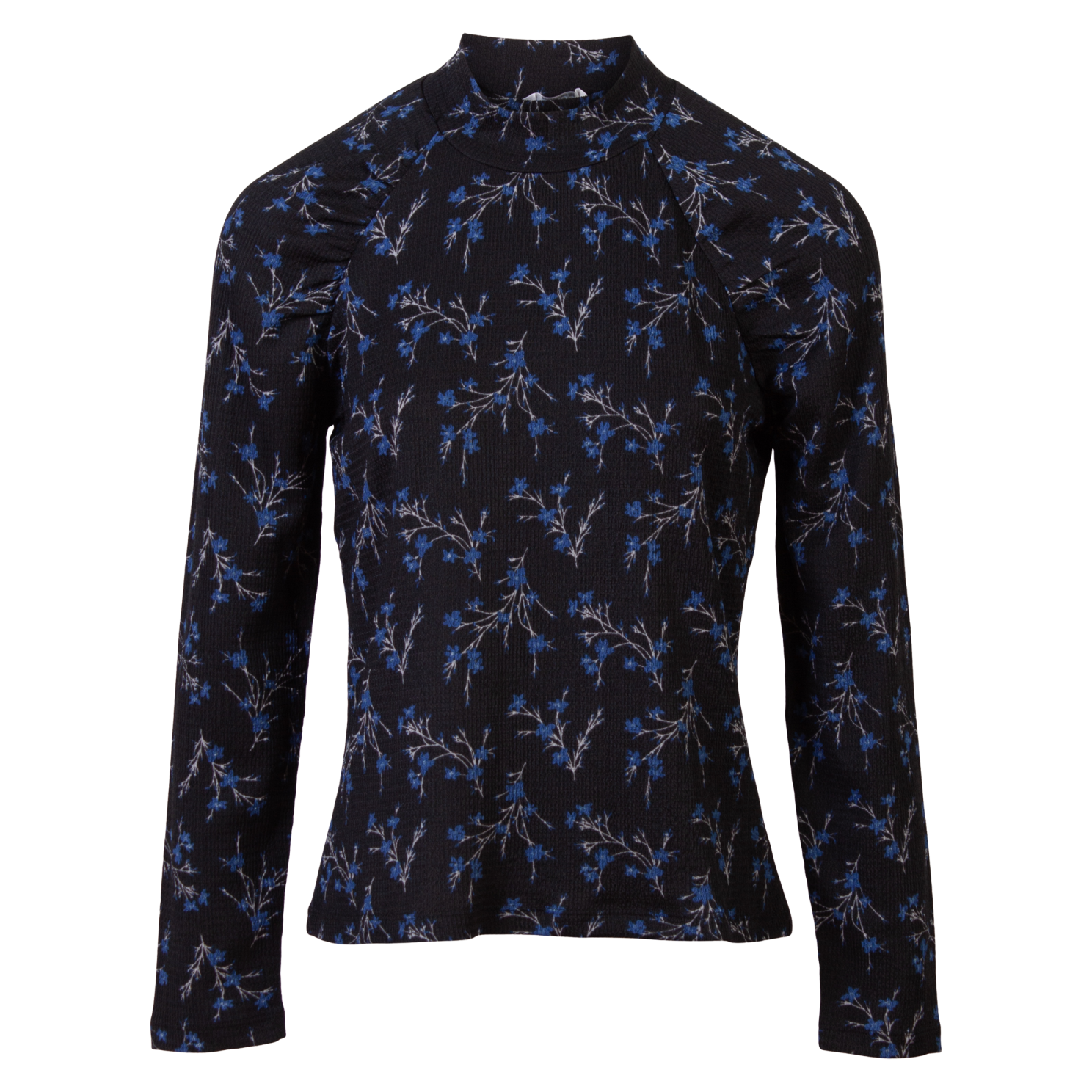 Sirup Dame Bluse Dark Navy Aop