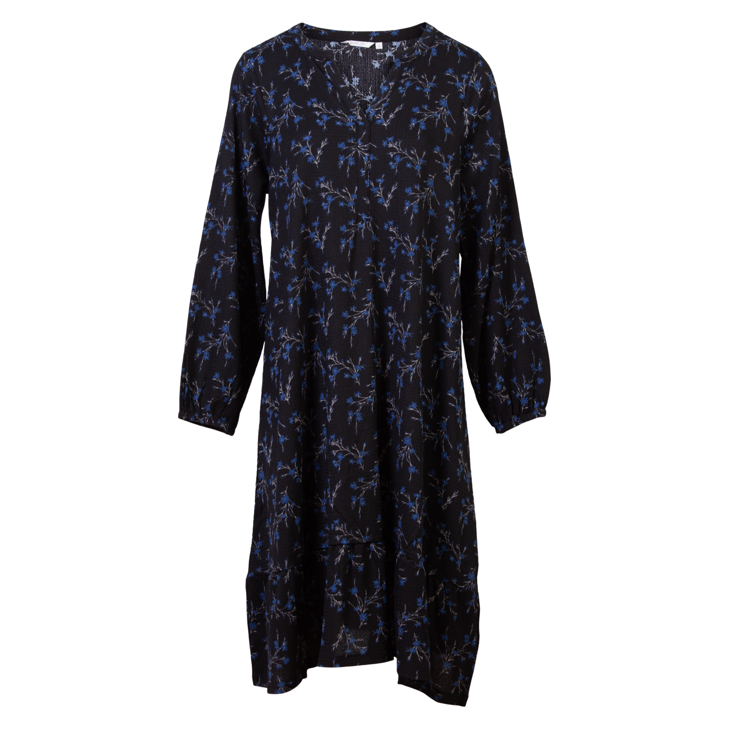 Sirup Dame Kjole Dark Navy Aop