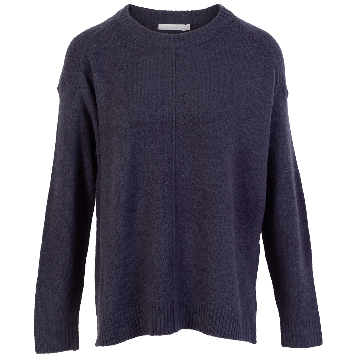 Sirup Dame Striktrøje Dark Navy