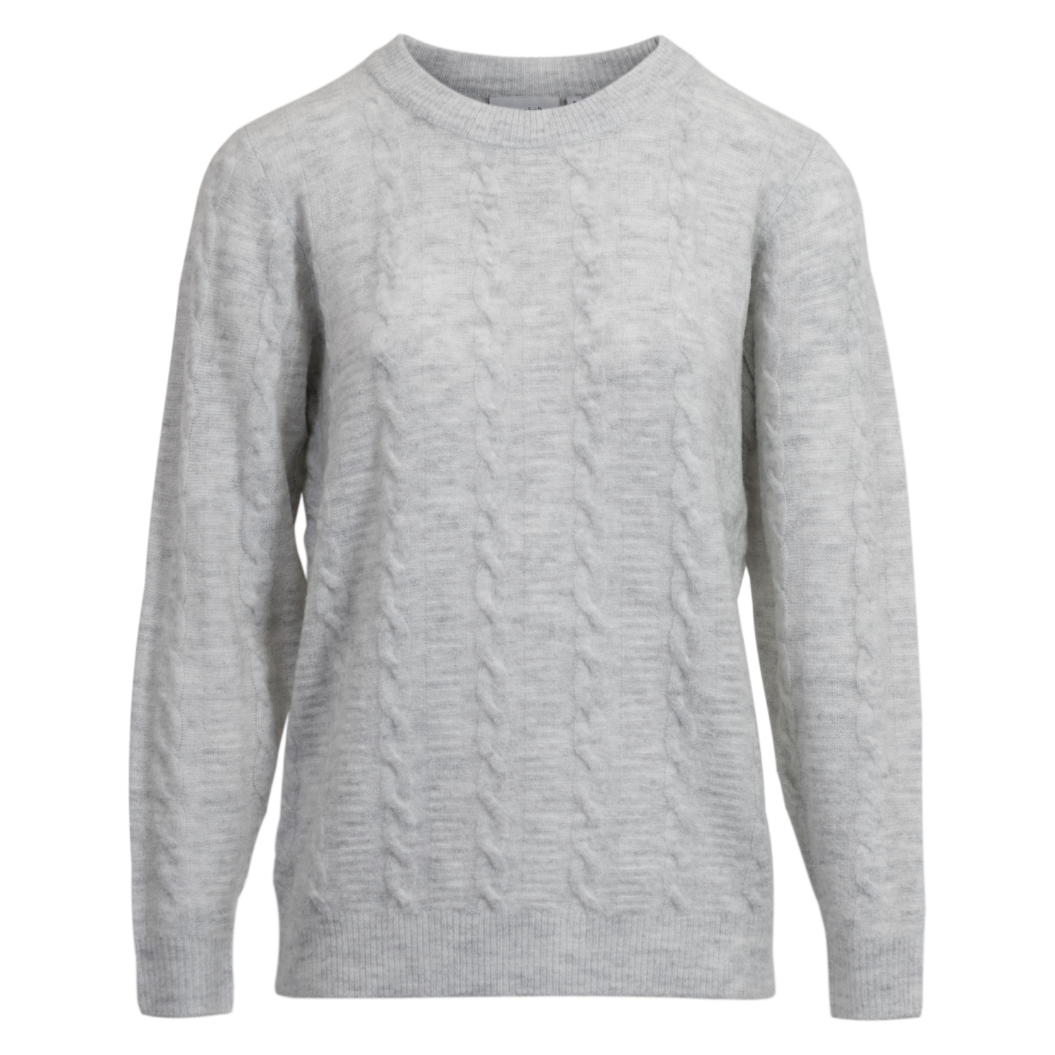 Steenholt Dame Striktrøje Grey Melange