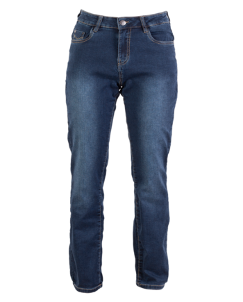 Steenholt Grace Dame Jeans    Stretch Plus Size Blue Denim 54 32