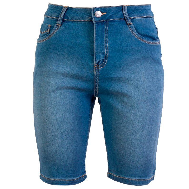 Steenholt Grace Dame Shorts Plus Size    Light Blue Denim 54