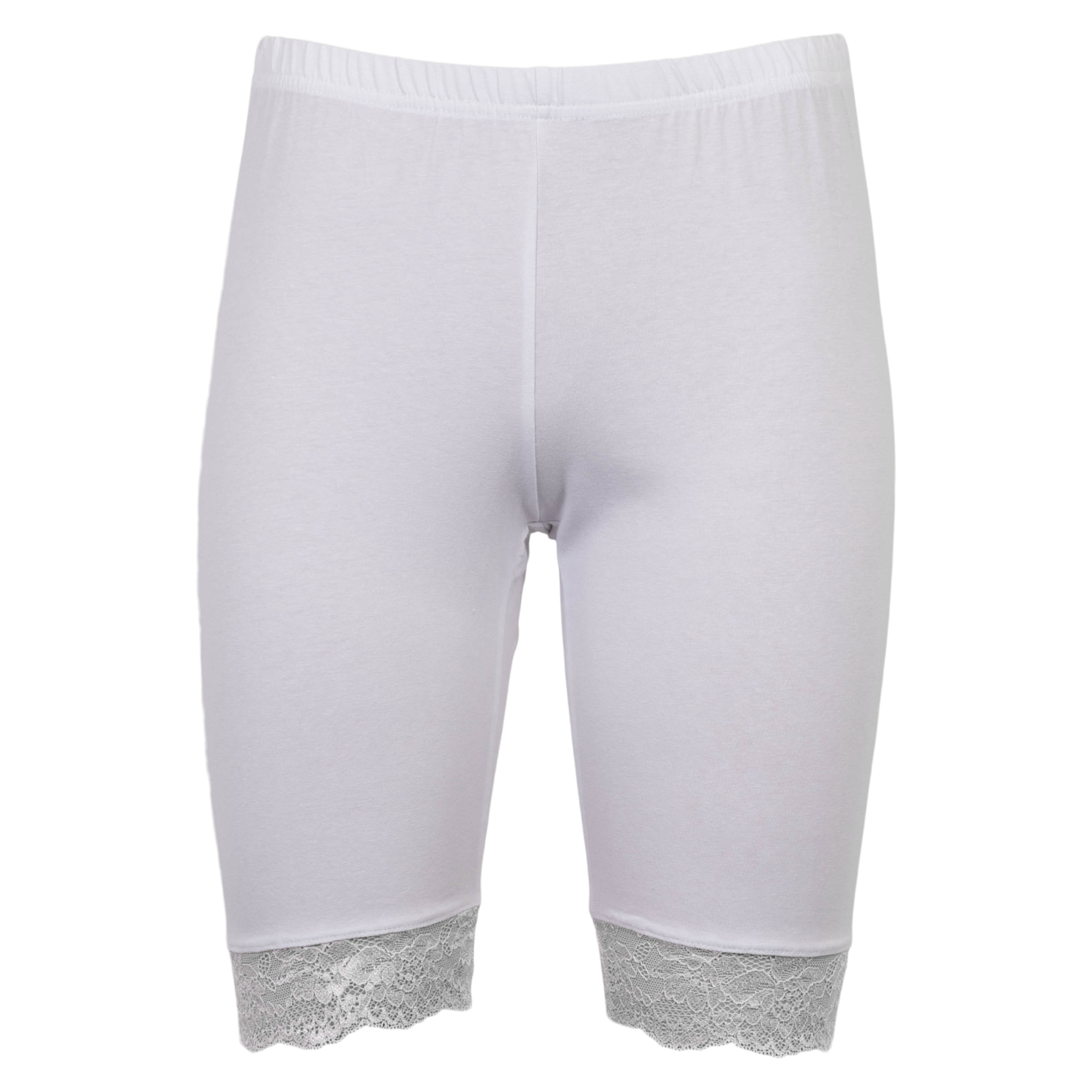 Steenholt Harmony Dame Cykelshorts Plus Size White 56