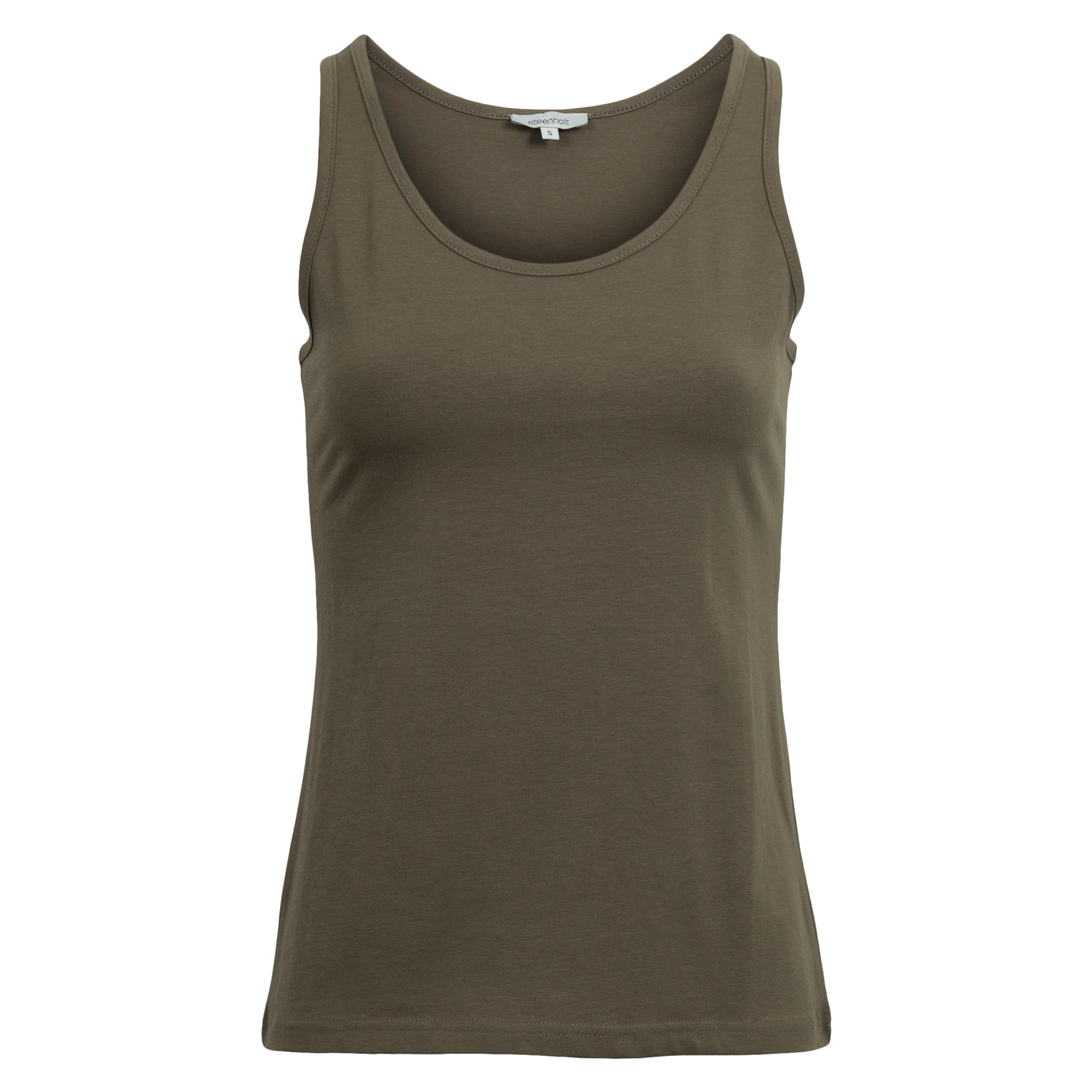 Steenholt Harmony Dame Tanktop Shitake
