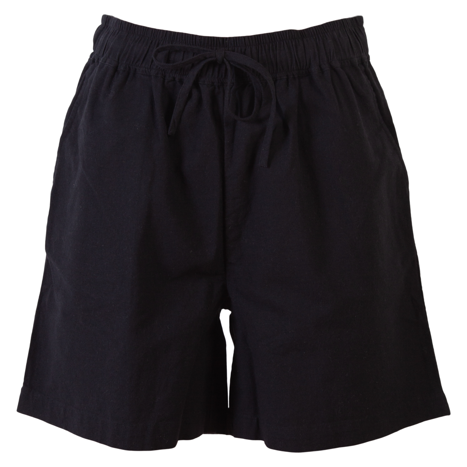Steenholt Linett Dame Shorts   Hørmix Plus Size Black 54