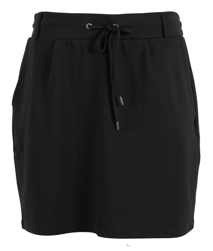 Steenholt Maya Dame Nederdel Black 56