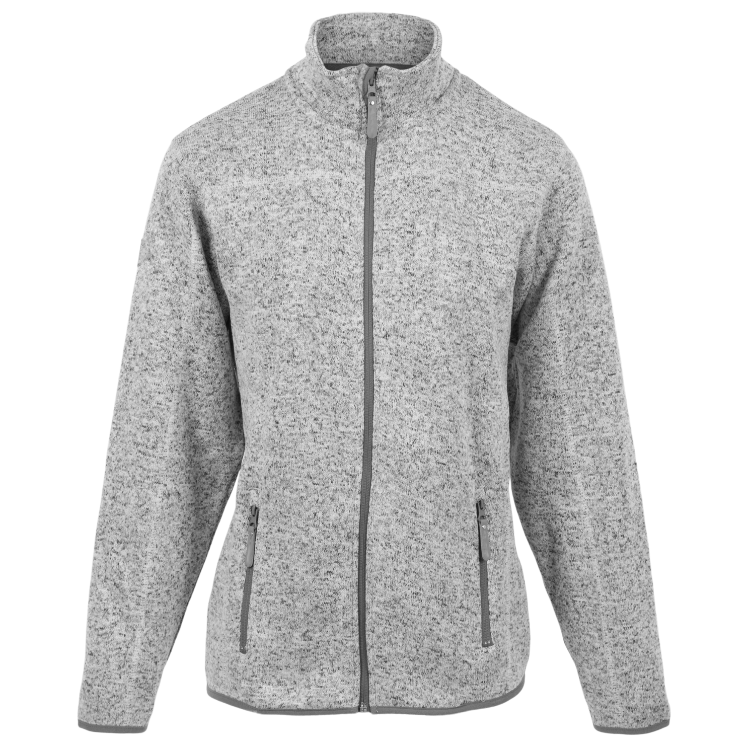 Steenholt Ocean Dame Fleecejakke Light Grey