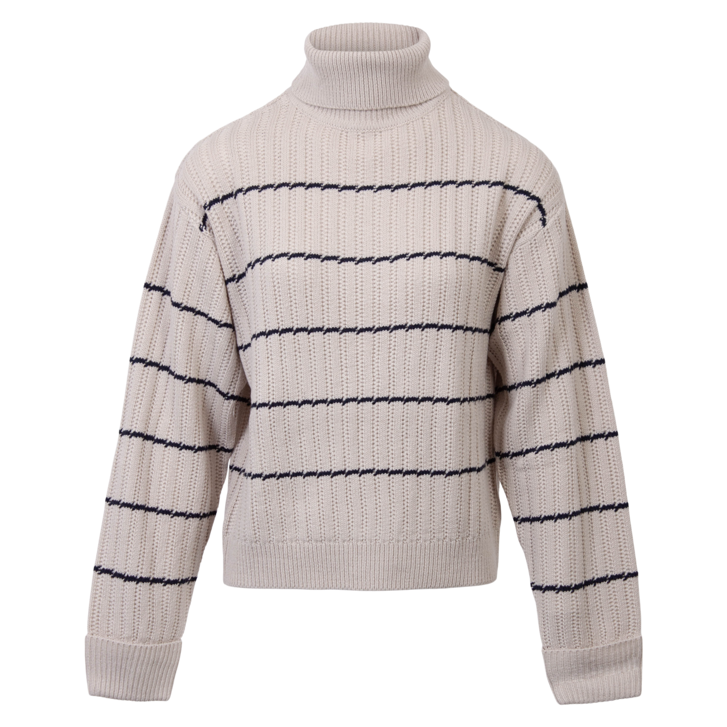 Steenholt Olivia Dame Striktrøje Plus Size Acient Scroll 46