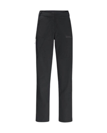 Vandrebukser Dame Jack Wolfskin Glastal Pants   Sort