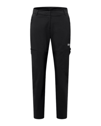 Vandrebukser Til Dame Jack Wolfskin Hikeout Zip-off Pants Sort