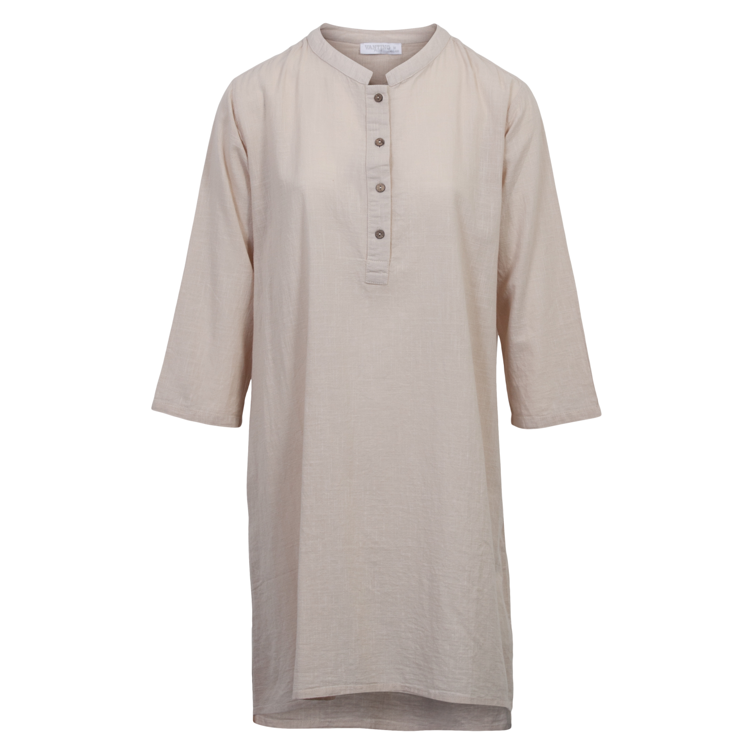 Vanting Dame Tunika   Hørmix Beige 46 48