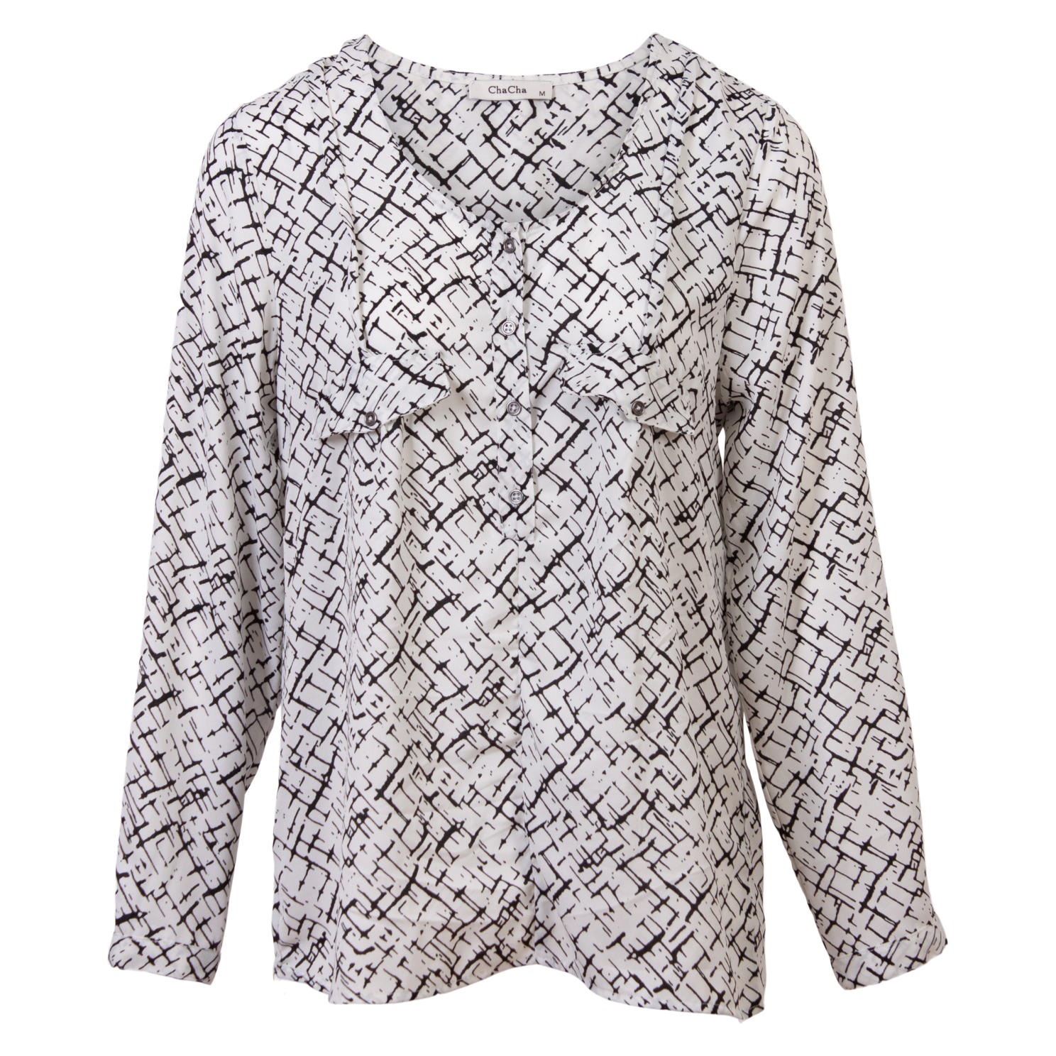 Zbyz Dame Bluse Plus Size  -34 54 56