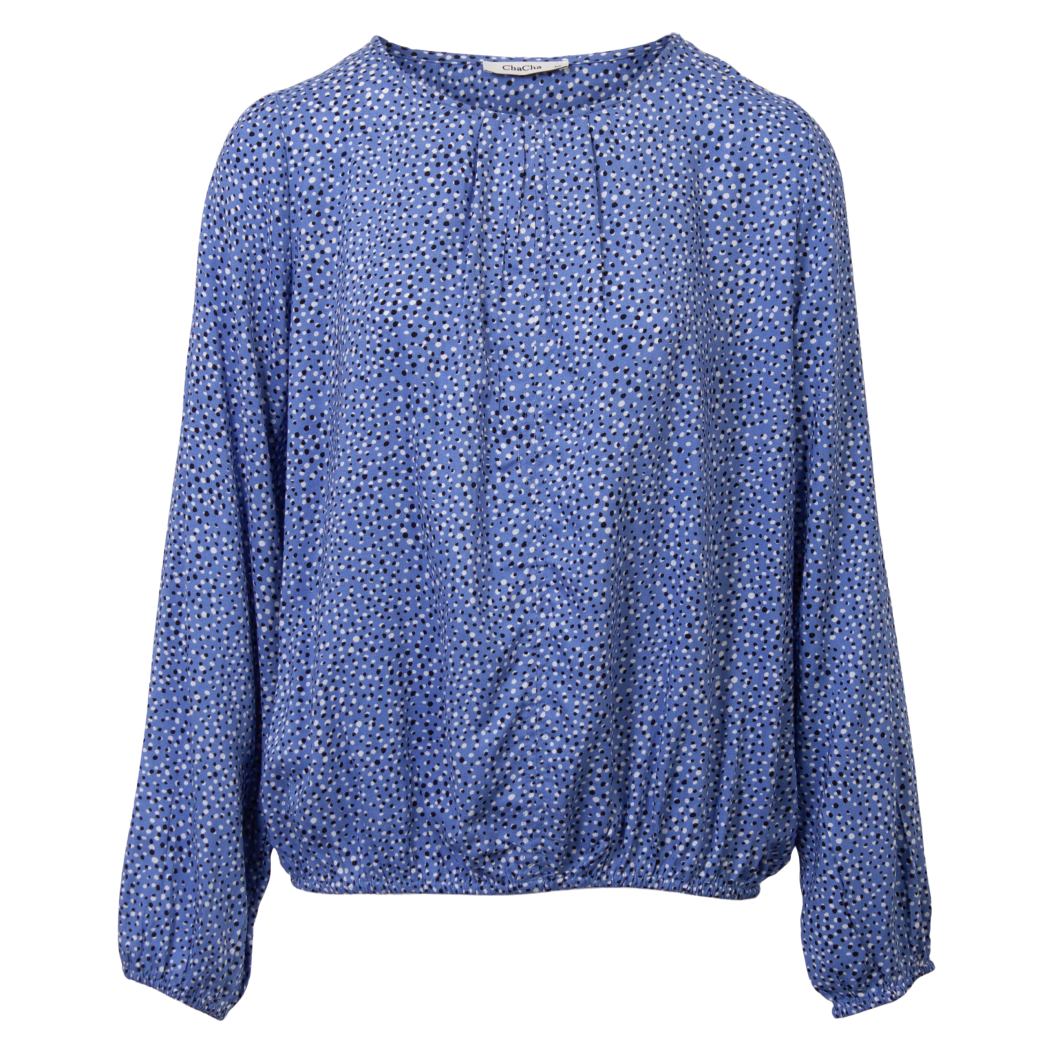Zbyz Dame Bluse Plus Size Blue 54 56