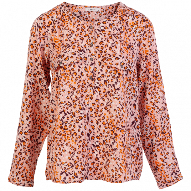 Zbyz Dame Bluse Plus Size Print   50 52