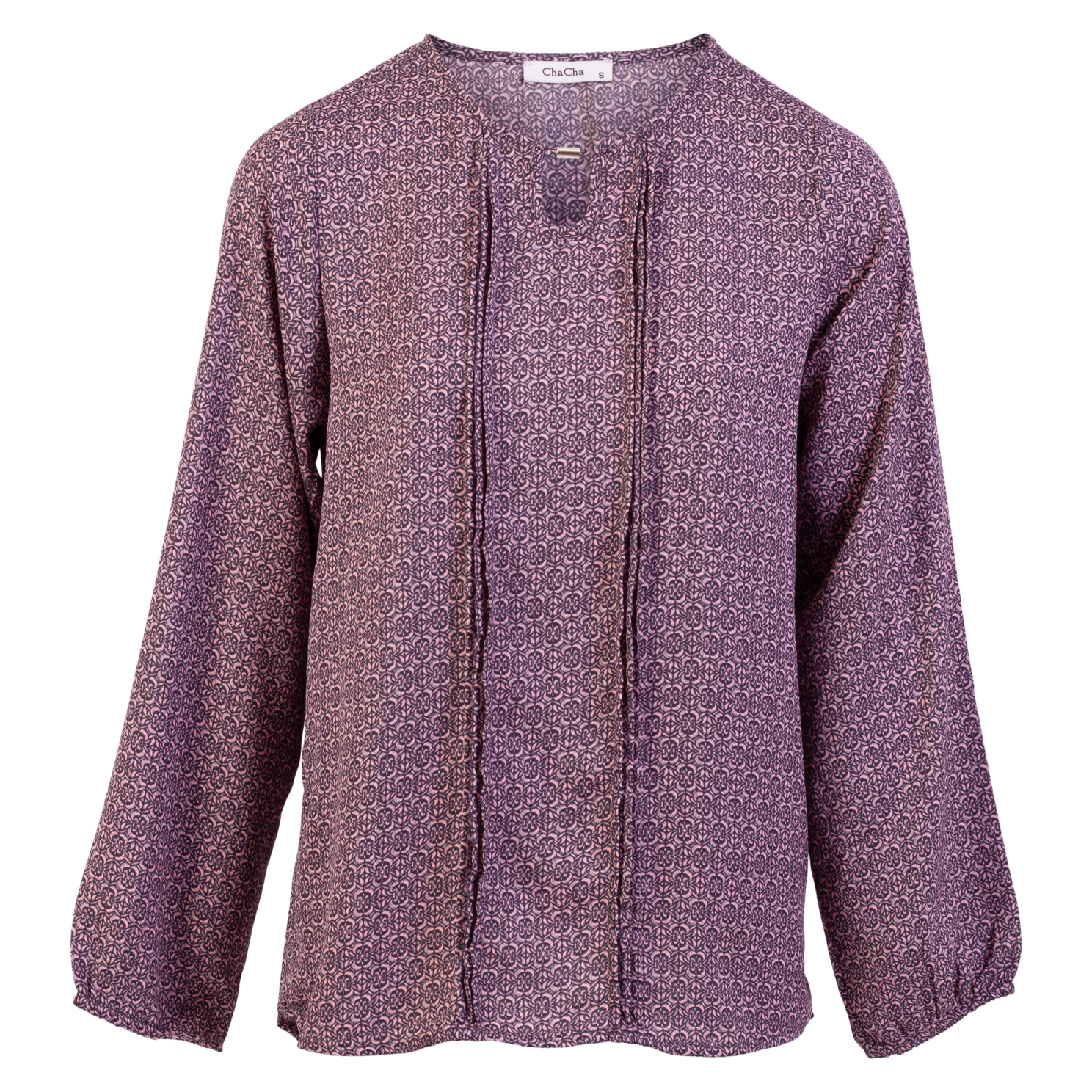 Zbyz Dame Bluse Plus Size  -15 Print 42 44