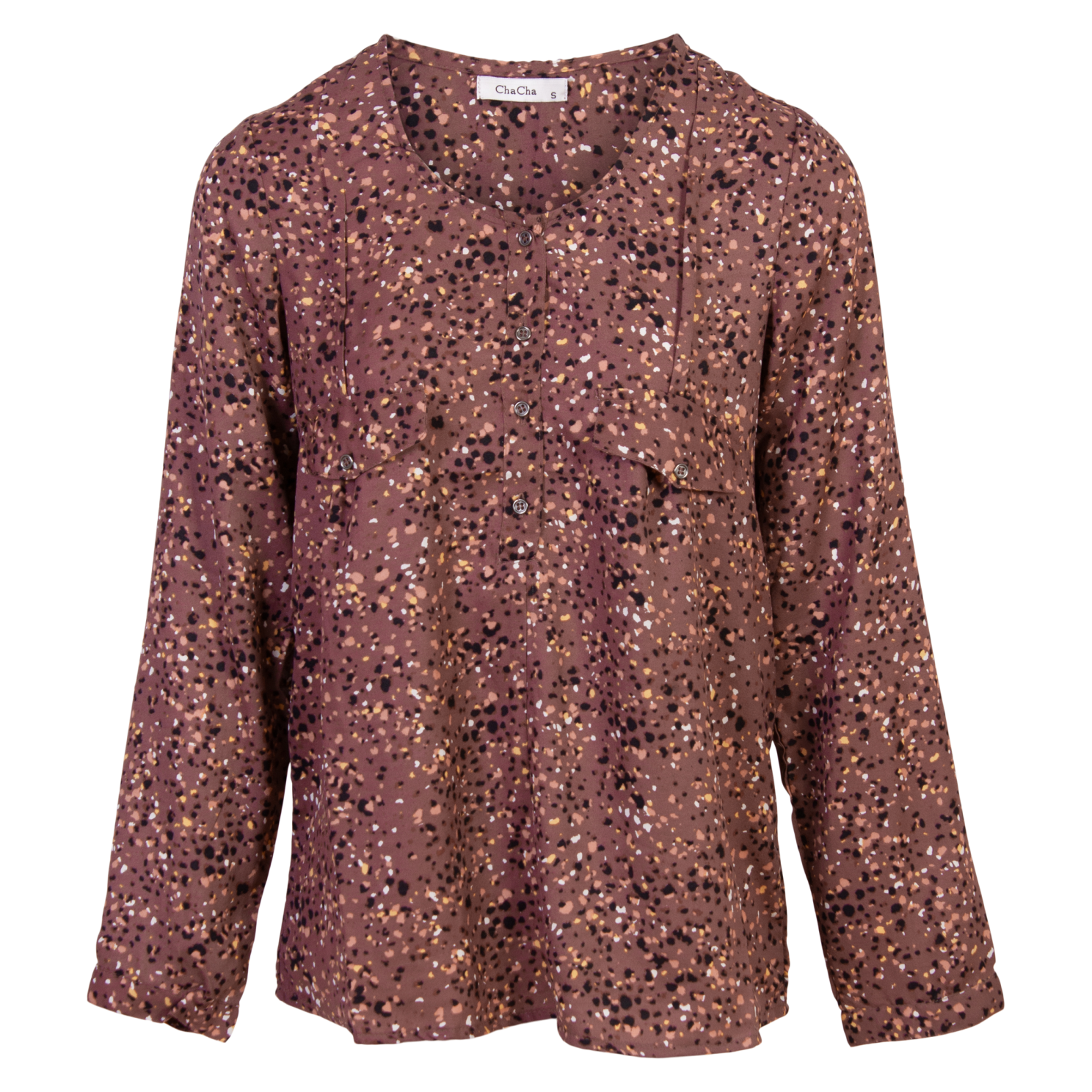 Zbyz Dame Bluse Plus Size Spot 50 52