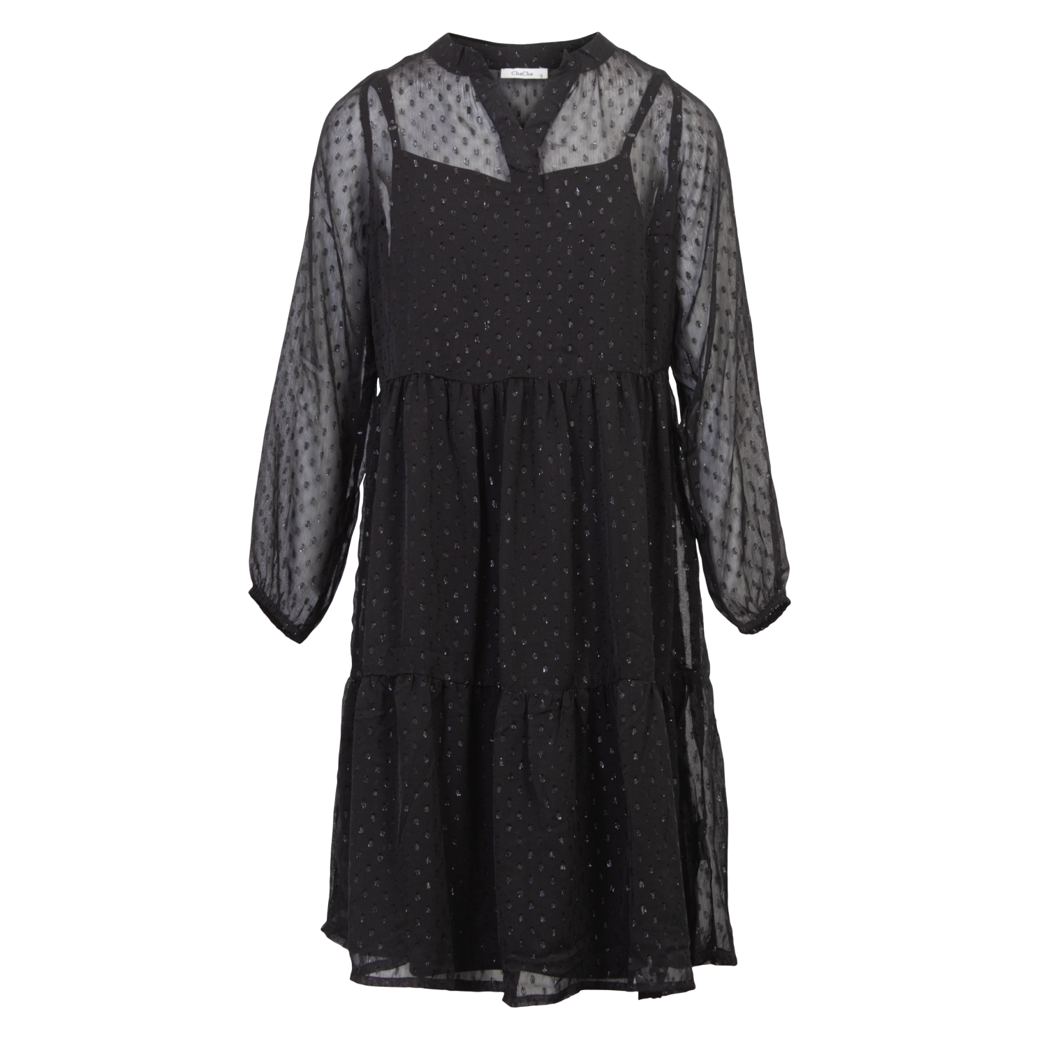 Zbyz Dame Kjole Plus Size Black 42 44