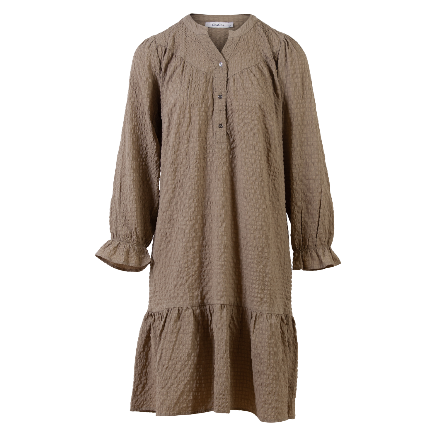 Zbyz Dame Kjole Plus Size Sand 54 56
