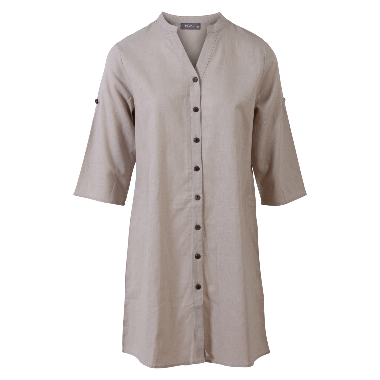 Zbyz Dame Tunika Plus Size Beige 54 56