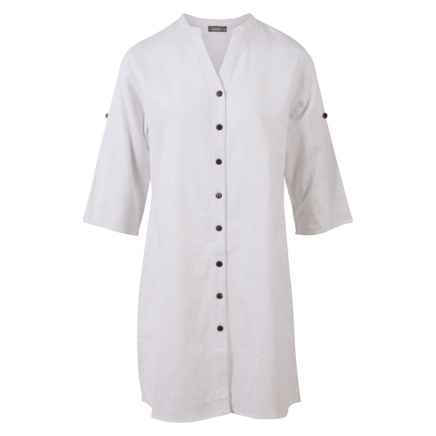 Zbyz Dame Tunika Plus Size White 46 48