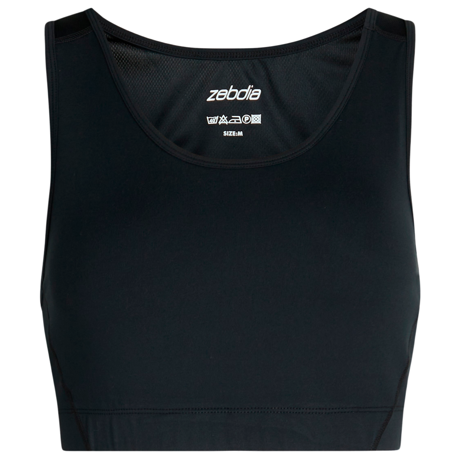 Zebdia Dame Sports Bh Black