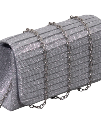 Anyway Dame Taske    Glimmer Silver One Size