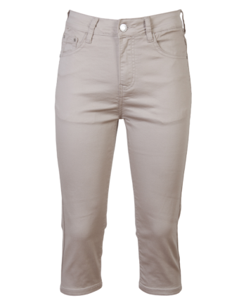 Bs Jeans Dame Capri Sand 44