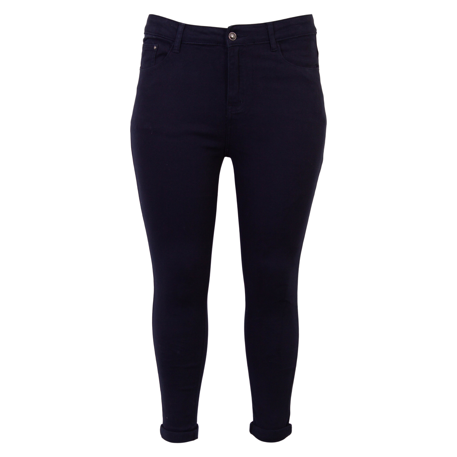 Bs Jeans Dame Jeans Plus Size Navy 44