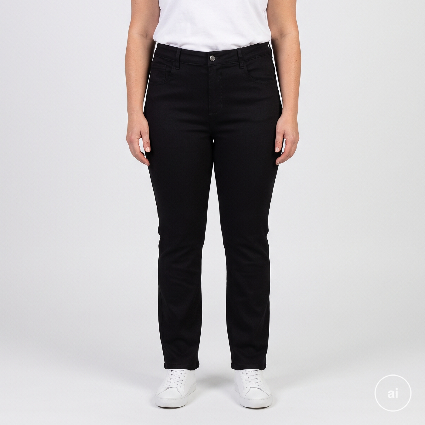 Bs Jeans Oda Dame Jeans Stretch Black 42