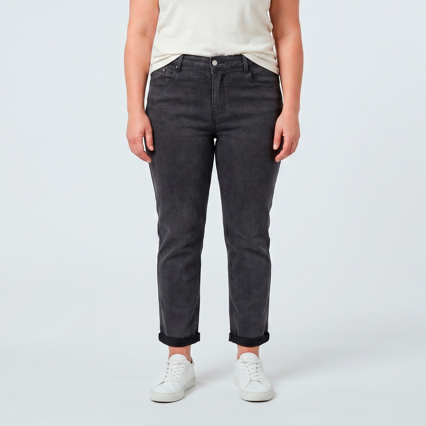 Bs Jeans Rosa Dame Jeans    Stretch Black 44