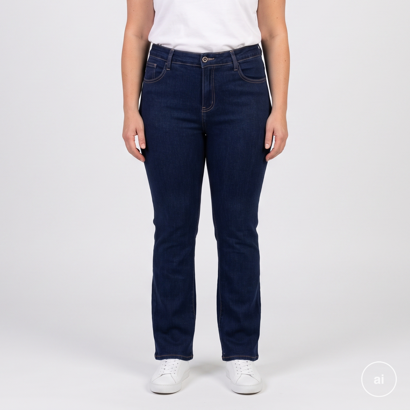 Bs Jeans Saga Dame Jeans Stretch Denim 42