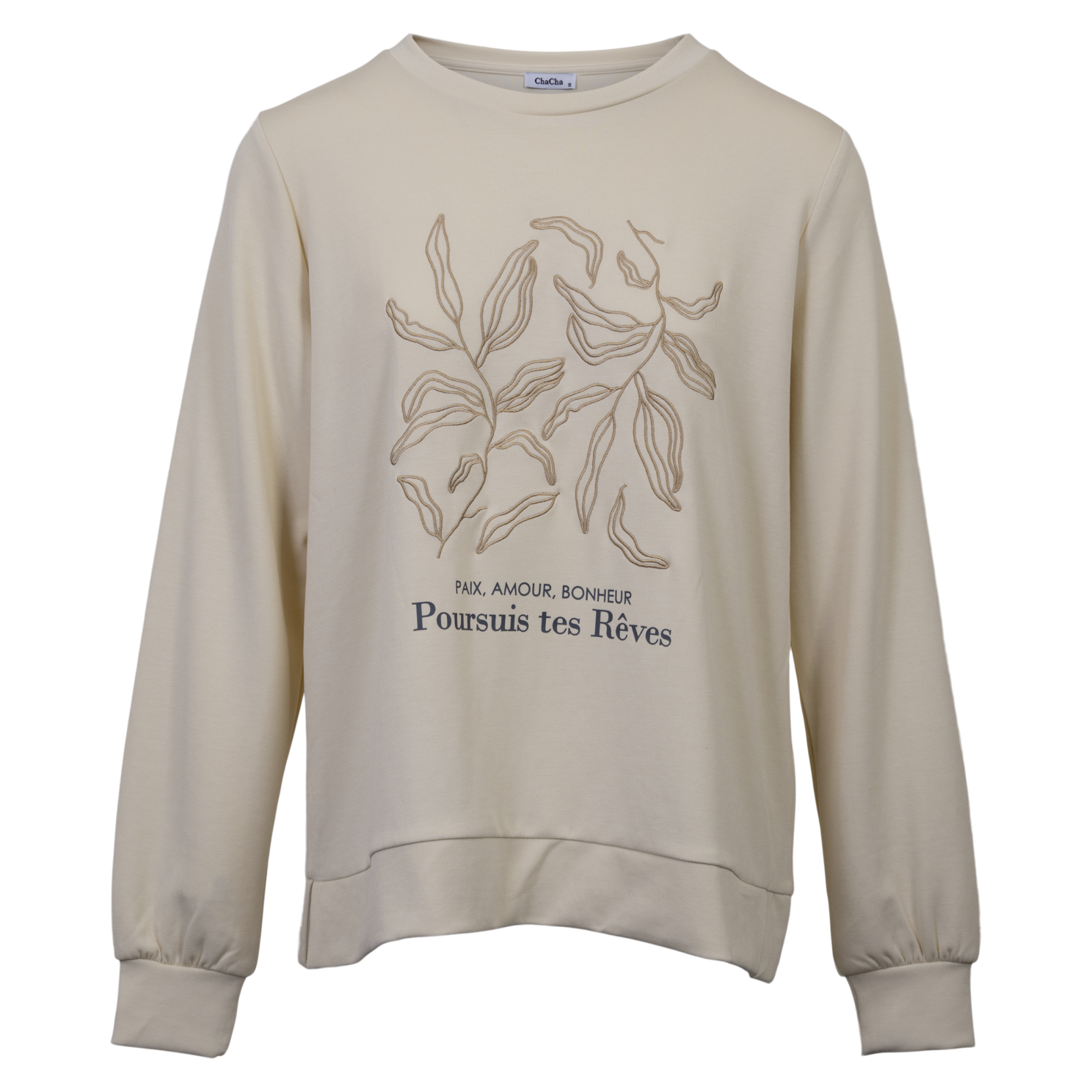 Chacha Banu Dame Sweatshirt Cream