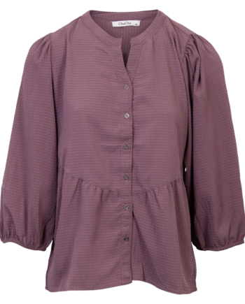 Chacha Dame Bluse Plum