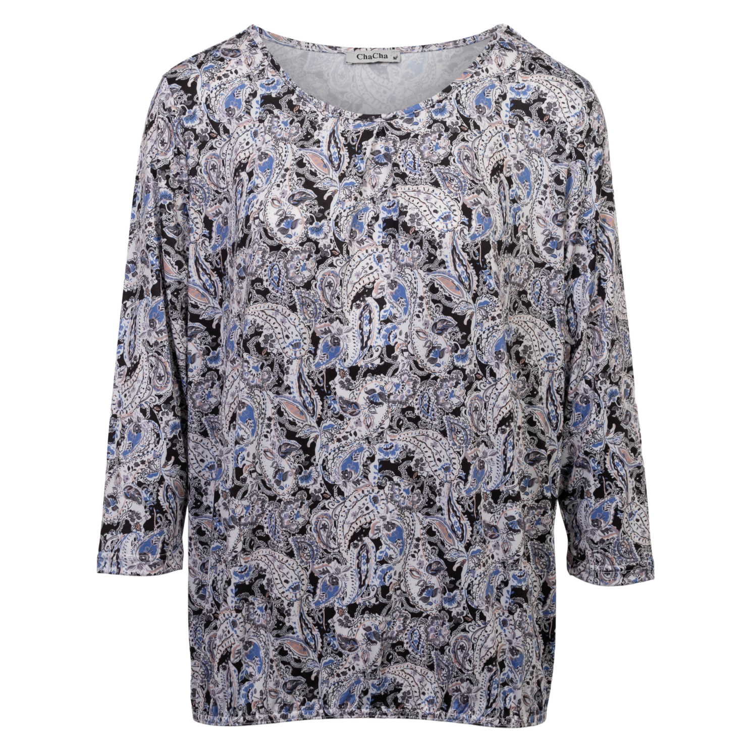 Chacha Dame Bluse Print 209 Paisley