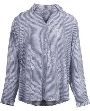 Chacha Dame Skjorte Navy Stripe