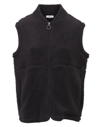 Chacha Onyx Dame Vest    Fleece Black