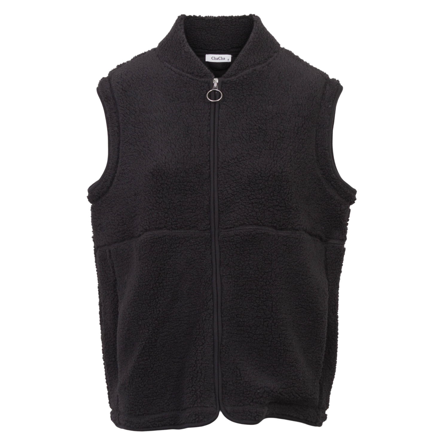 Chacha Onyx Dame Vest    Fleece Black