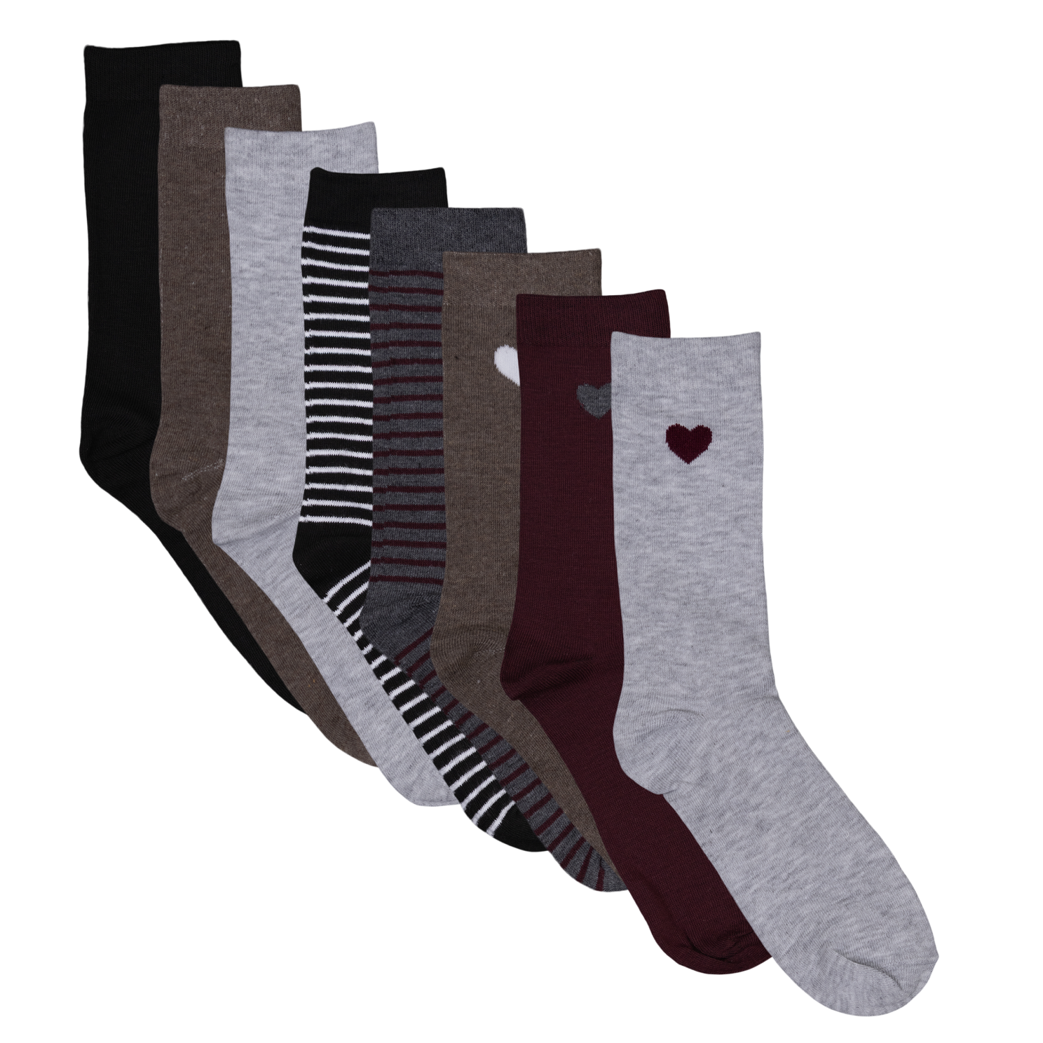 Crossbow Dame Strømper Bordeaux Mix 37 40
