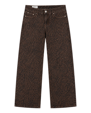 Dame Jeans Brown Animal Print 38