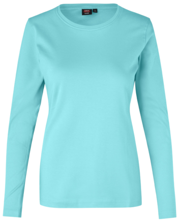 Id Interlock Dame Langærmet  -shirt Mint