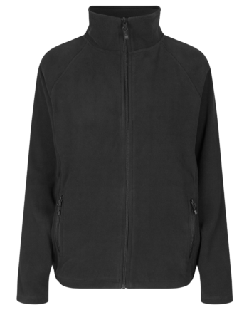 Id Microfleece Dame Fleecejakke Black Xs