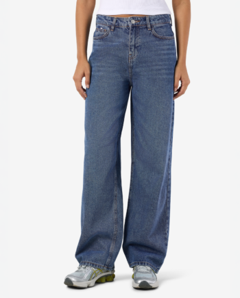 Noisy May Alexa Dame Jeans Medium Blue Denim 32 32