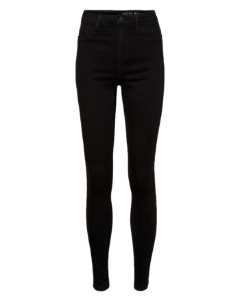 Noisy May Callie Dame Jeans Black Denim 27 34