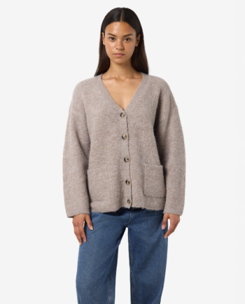 Noisy May Dame Cardigan Silver Mink Xs