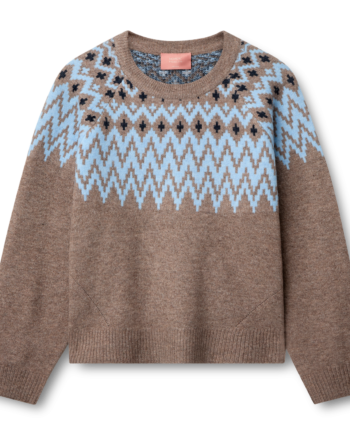 Nordic Project 18 Ida Dame Striktrøje Slate Black