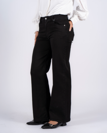 Sasia Brianna Dame Jeans    Stretch Black Beauty