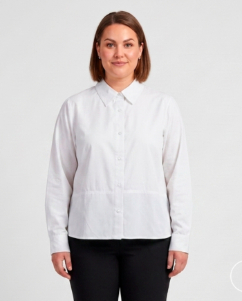 Sasia Connie Sigrid Dame Skjorte Cloud Dancer White 50 52