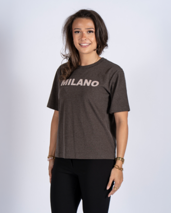 Sasia Daphne Dame  -shirt Chocolate Torte Brown