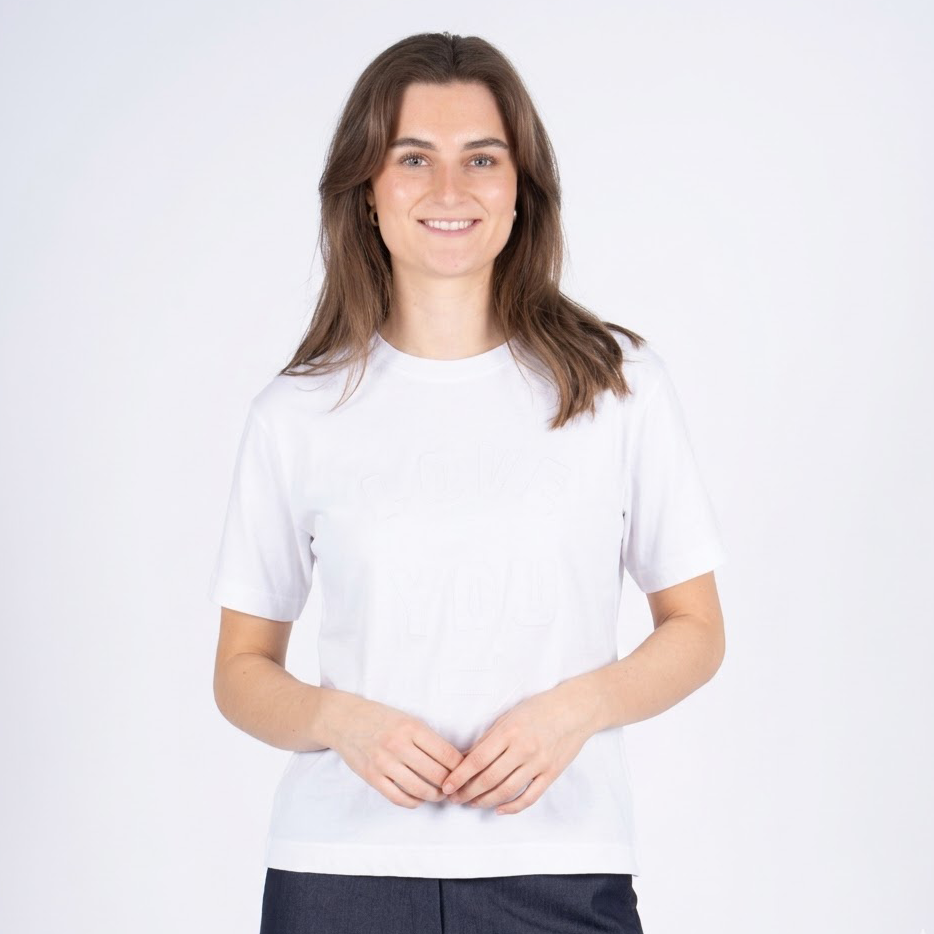 Sasia Love Dame -shirt Bright White