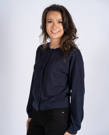 Sasia Vicky Dame Cardigan Total Eclipse Navy